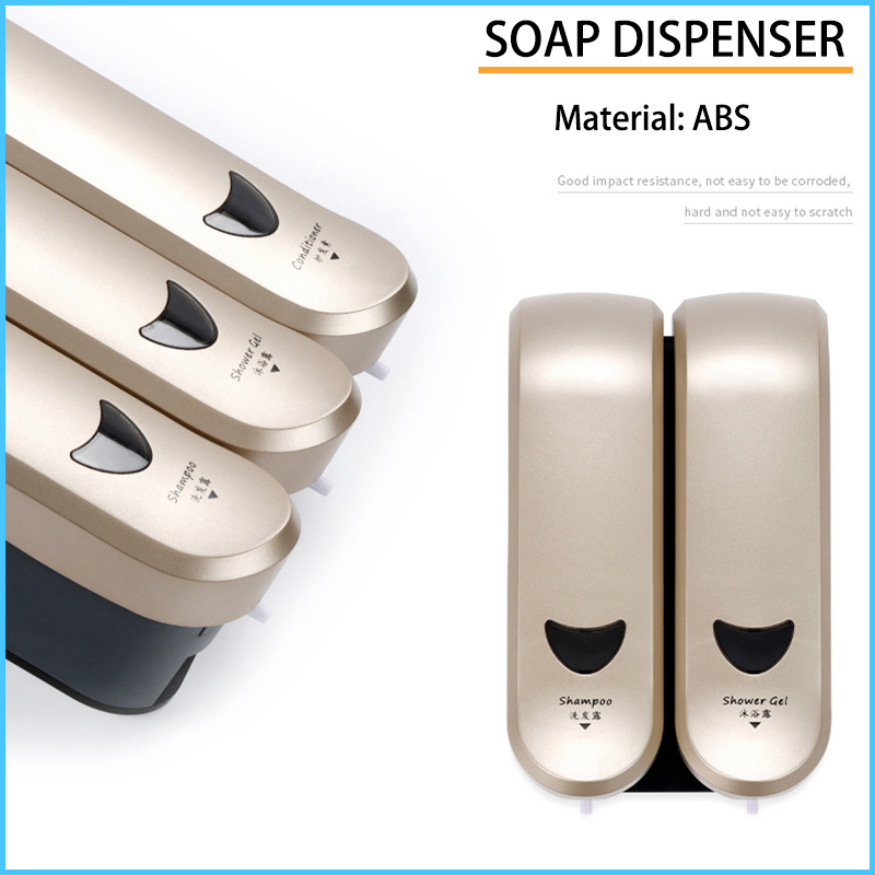 Настенный дозатор для жидкого мыла и шампуня