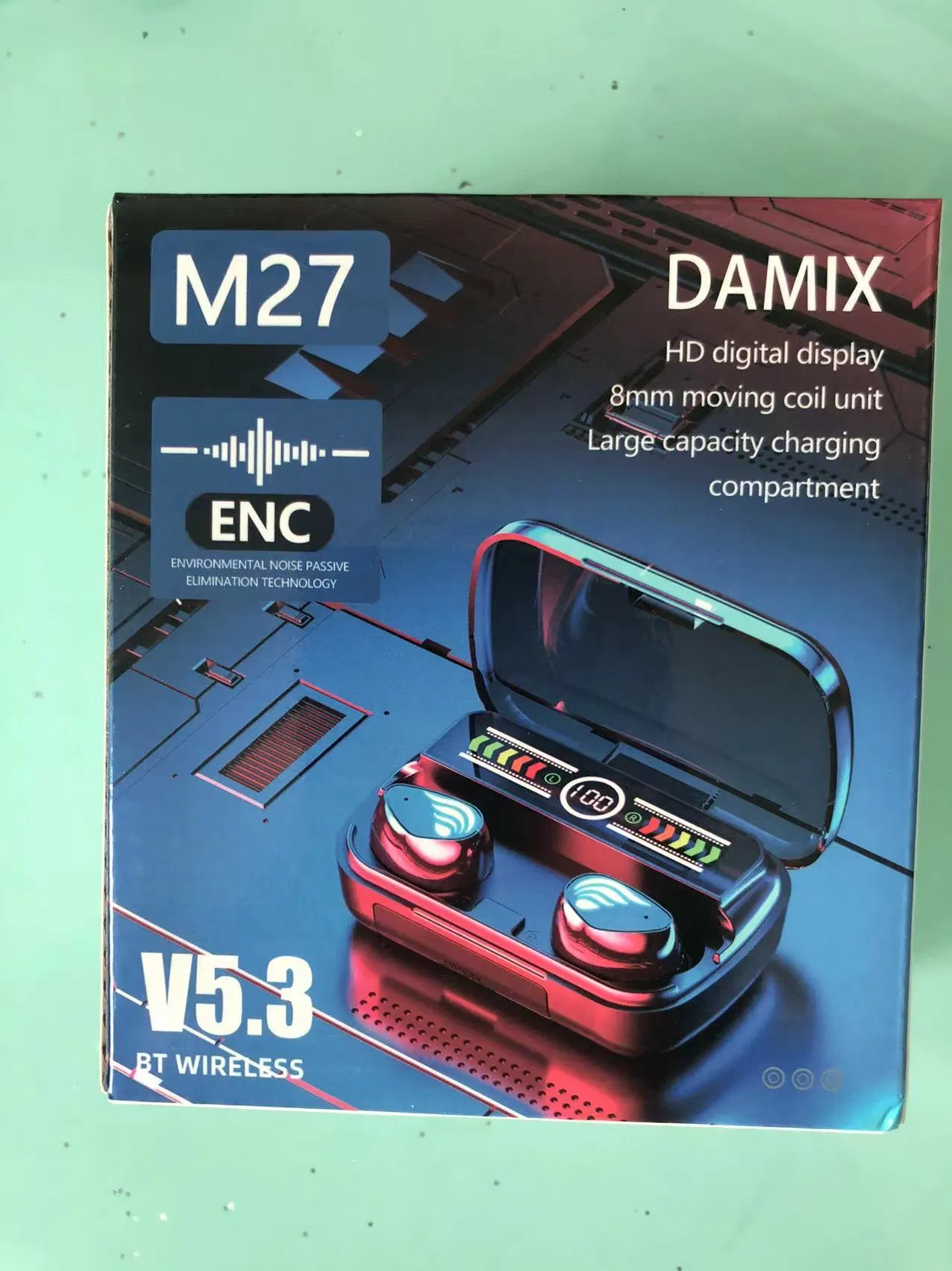 Good Listening Tws Mobile Phone Accessories Earphone Can OEM Brand Name Headphones Wireless Auriculares with Bluetooth M10 M12 M13 M20 M27