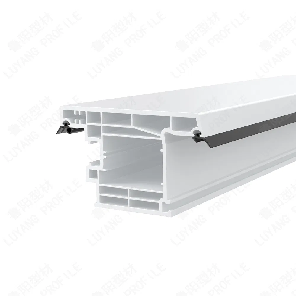 Customizable UPVC Profiles Multi-Cavity PVC Profile for Plastic Window Frames