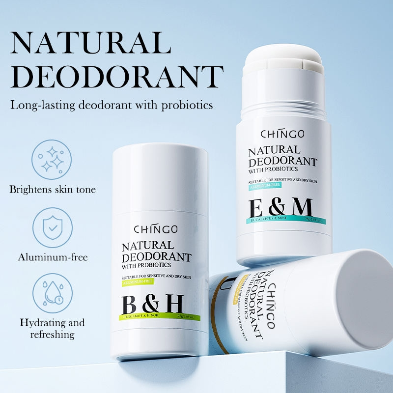 Natural Antibacterial Non Irritating Daily Care Sweat Control Deodorant Stick