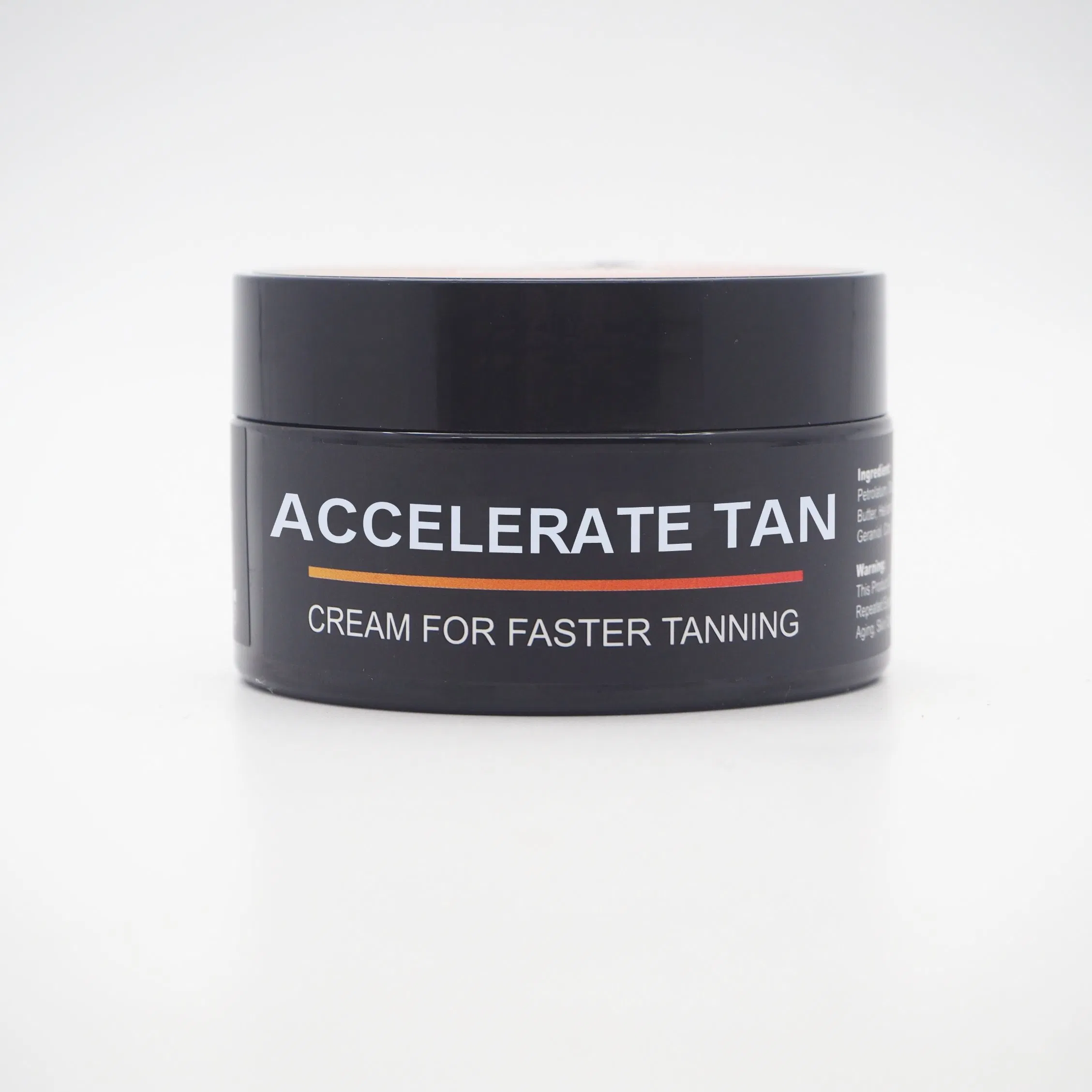 Beauty Cosmetics Skin Care Natural Ingredients Solarium Accelerator Cream Sunbed Tanning Cream