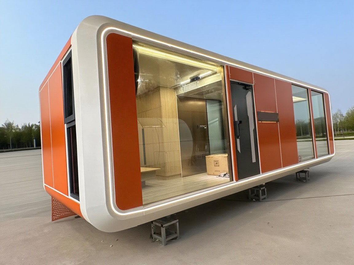 Stylish Foldable Aluminum Alloy Container House for Hotels