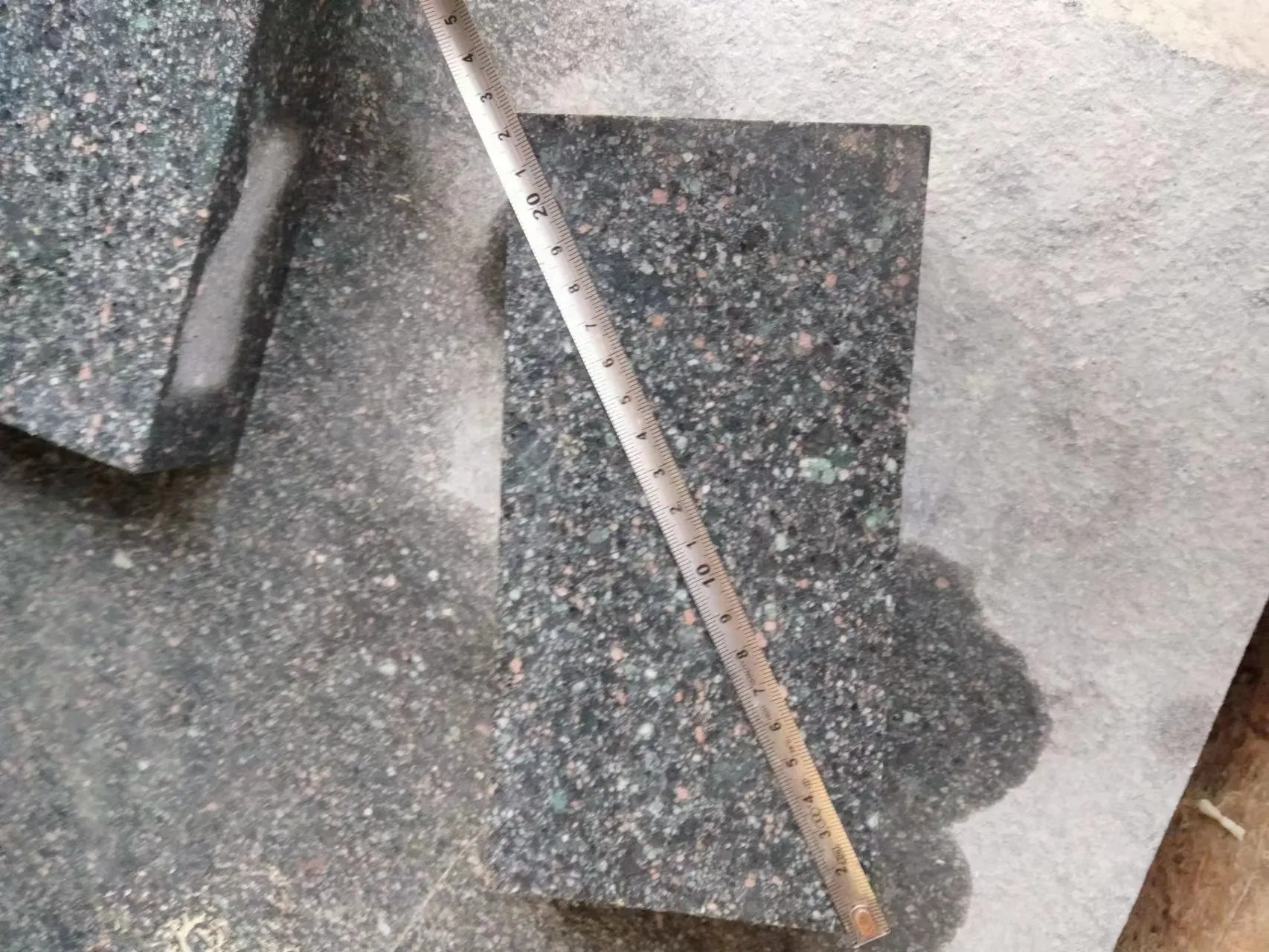 Natural Green Granite Stone Porphyry Stone Pavers for Sale