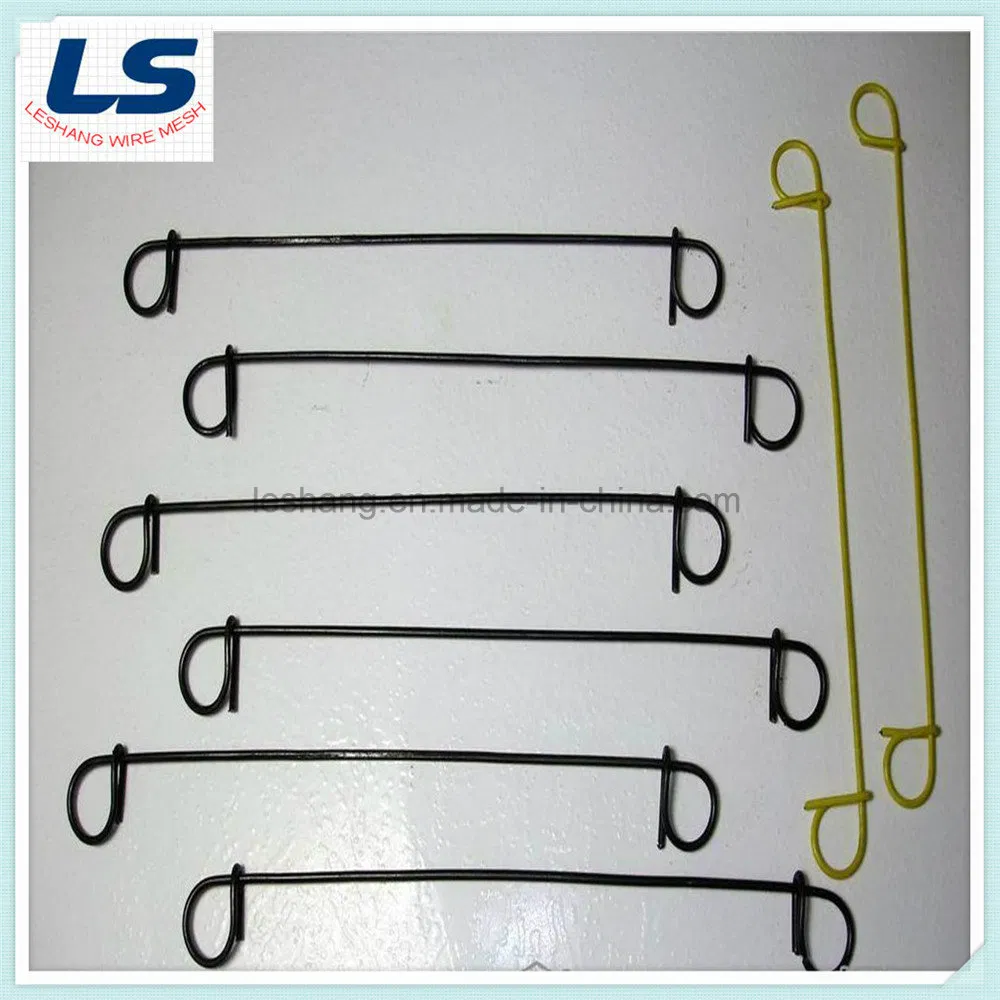 Galvanized/PVC-Coated Double Loop Tie Wire 90mm to 200mm/Regbar Tie Wire/ Wire Sack Ties