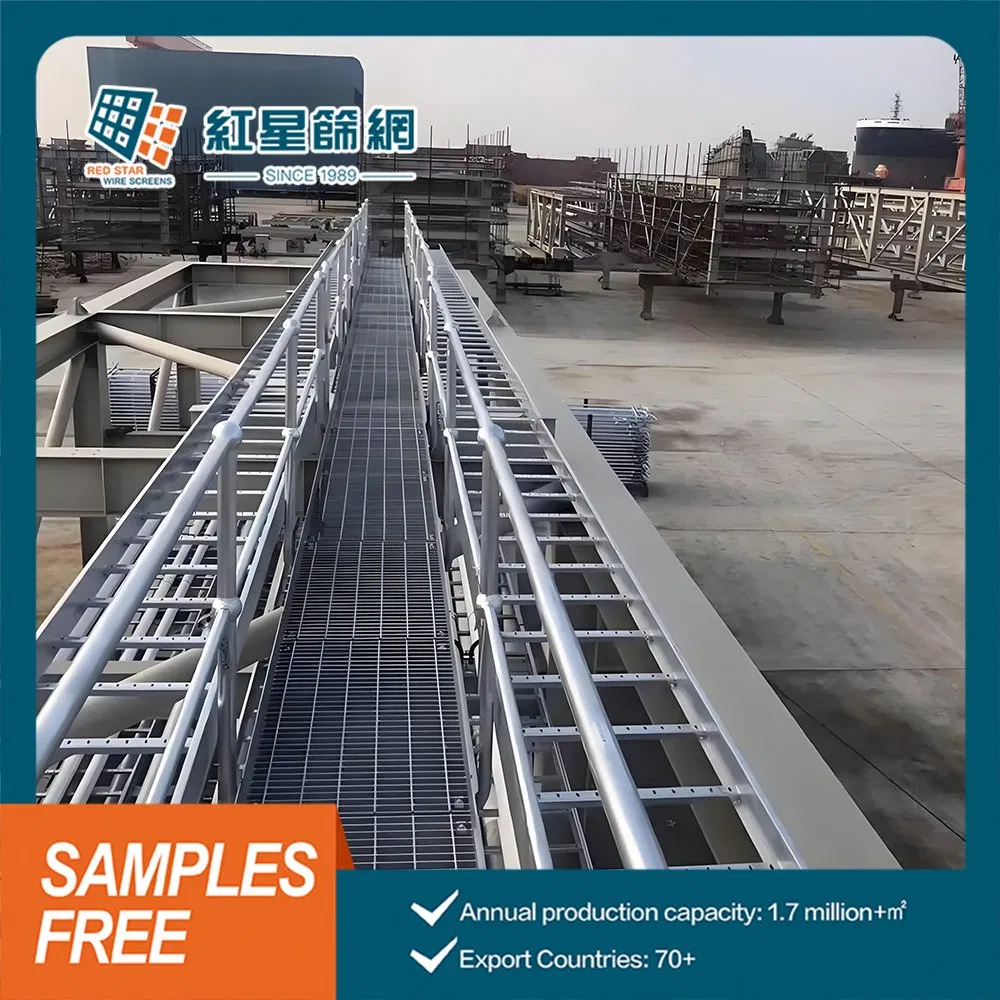 Heavy Load Carbon Steel Grating for Mining and Construction Floor