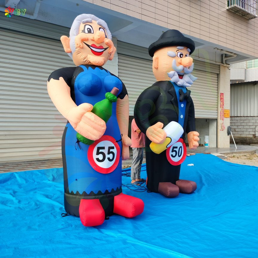 Commercial Use Inflatable Holland Abraham Cartoon for Sale