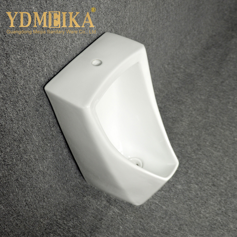 Modern Minimalist Square Sanitary Ware Wall Mounted Men's Bathroom Ceramic Urinal