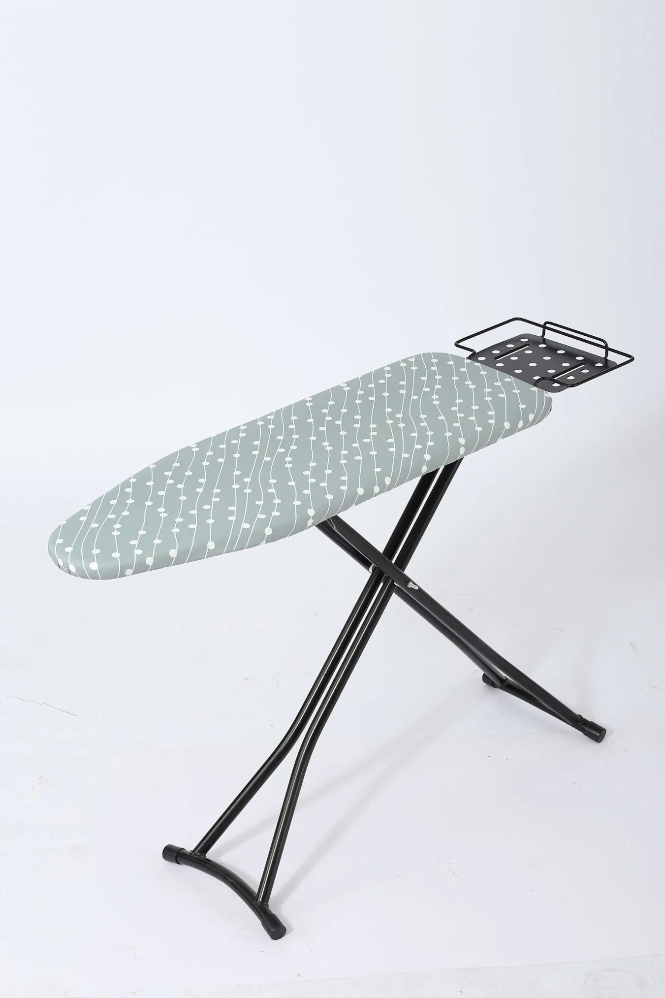 Foldable Ironing Board with 4 Steel Legs Portable Design for Home Dorm Travel Wardrobe Use Cloth