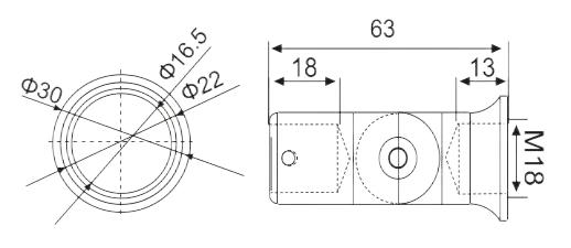 OEM Bathroom Fittings Swivel Adjustable Wall-Mount Connecting Bracket for Shower Enclosure