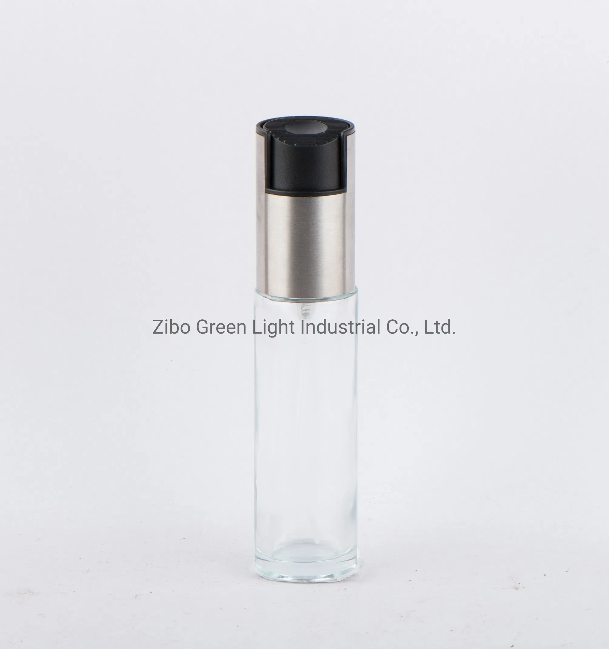 200ml Bowling Shape Glass Oil Spray Bottle/Olive Oil Bottle/Oil Dispenser/Glass Bottle/Glass Dressing Bottle with Stainless Steel Spray Lid