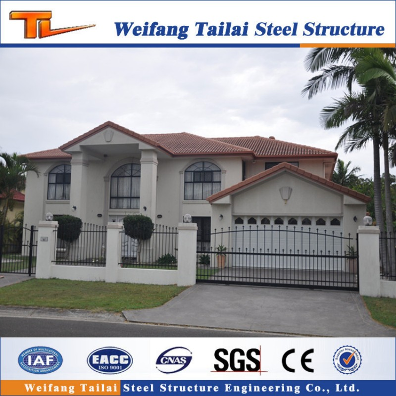 Steel Structure Building Prefab House Villa Building