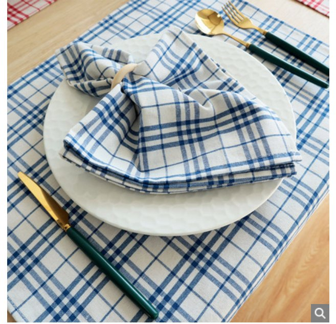 Stylish Buffalo Check Cotton Kitchen Dish Towels Set for Home Use