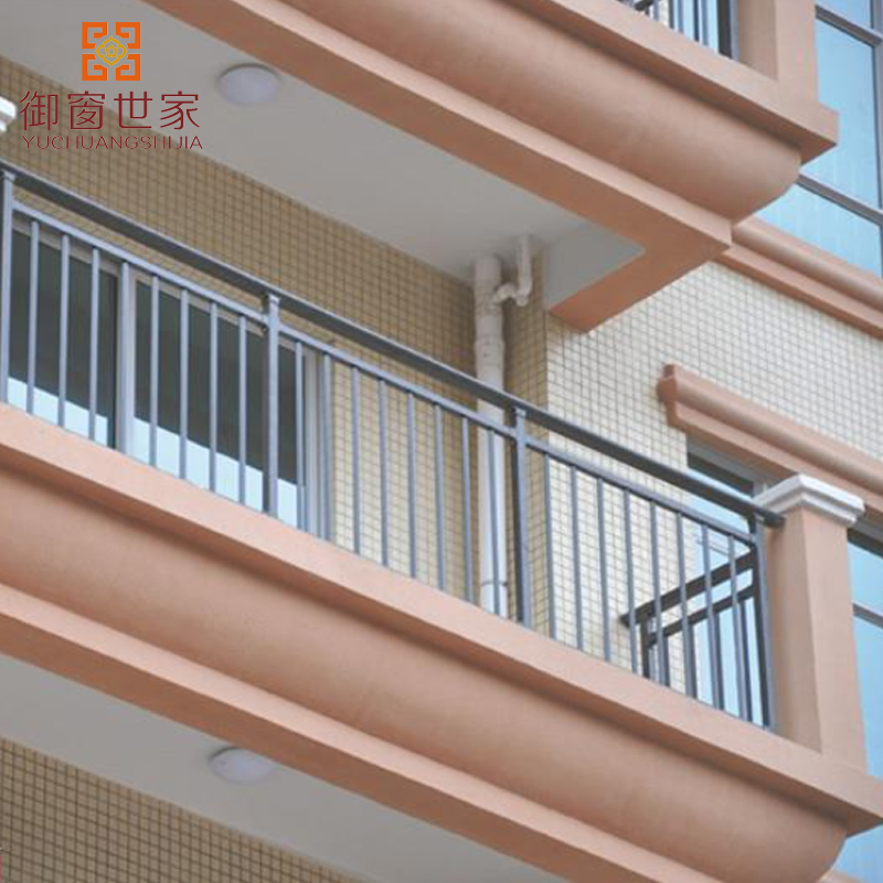 Custom Design Anti Corrosion Wrough Iron Metal Ornamental Aluminum Railing