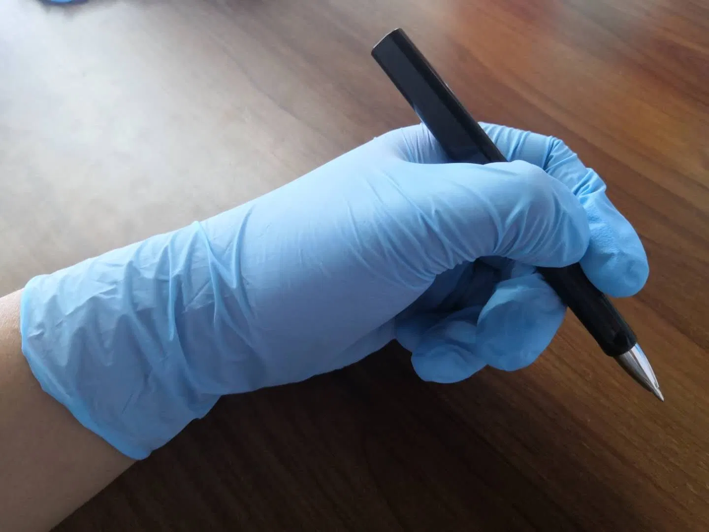 Blue Disposable Nitrile Gloves with High Quality