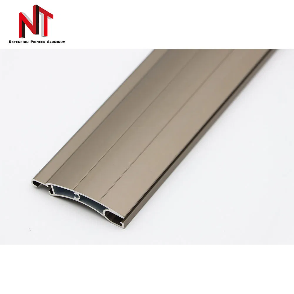 Nuotuo 6ooo Series Aluminium Extrusion Profiles Anodized Door Frame Aluminum Profile for Garage Doors Custom Cutting Service