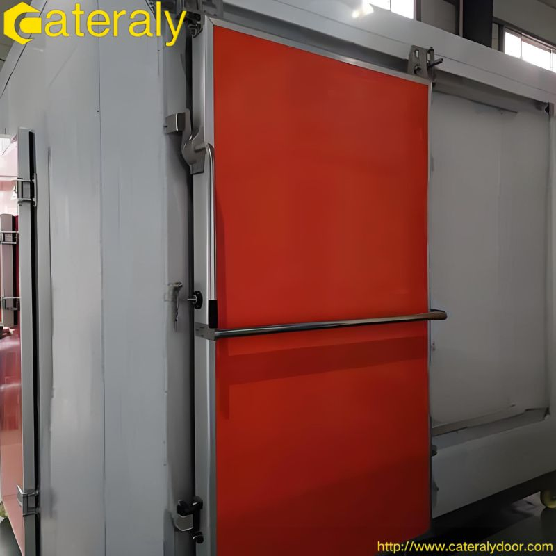 Versatile Automatic Sliding Cold Storage Door for Efficient Cold Chain Solutions