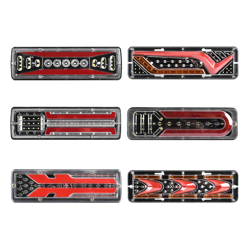 LED Trailer Truck Tail Lights Marker Lamps