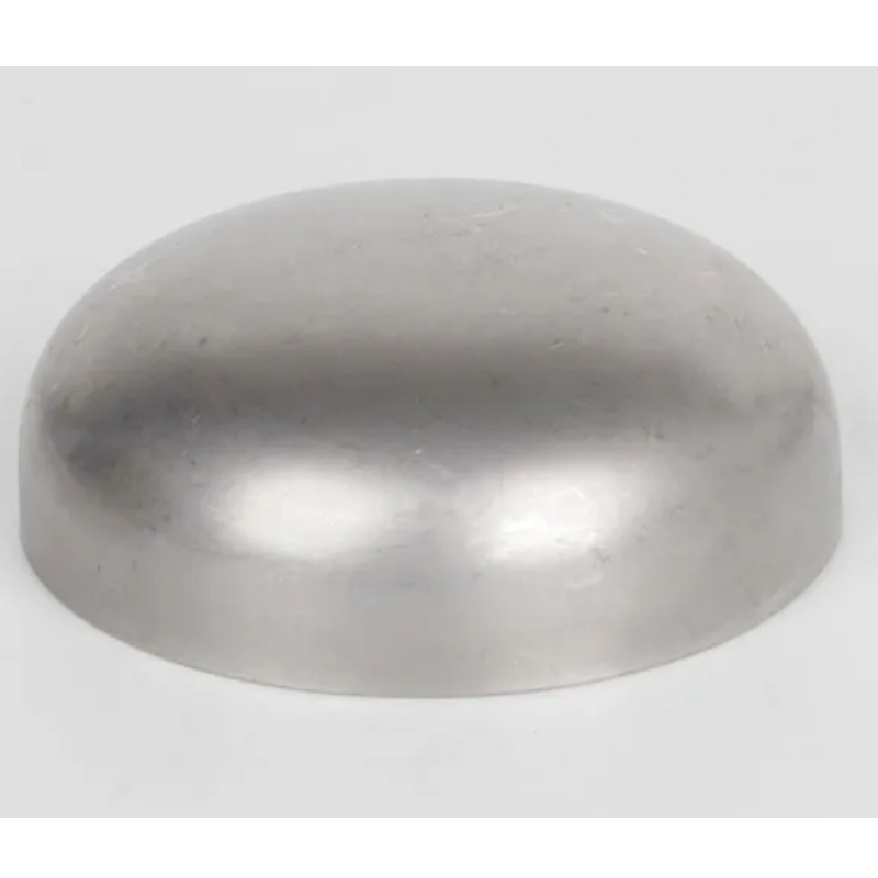 Titanium Alloy Steel Circular Head Pipe Fitting Round Stub End Cap Export