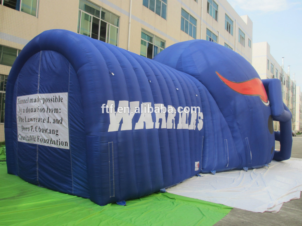 2023 New Outdoor Advertising Inflatable Bulldog Tunnel