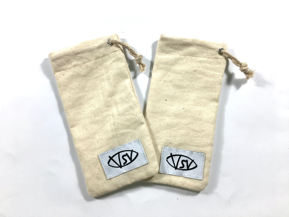 Custom Microfiber Sunglasses Draw String Pouch