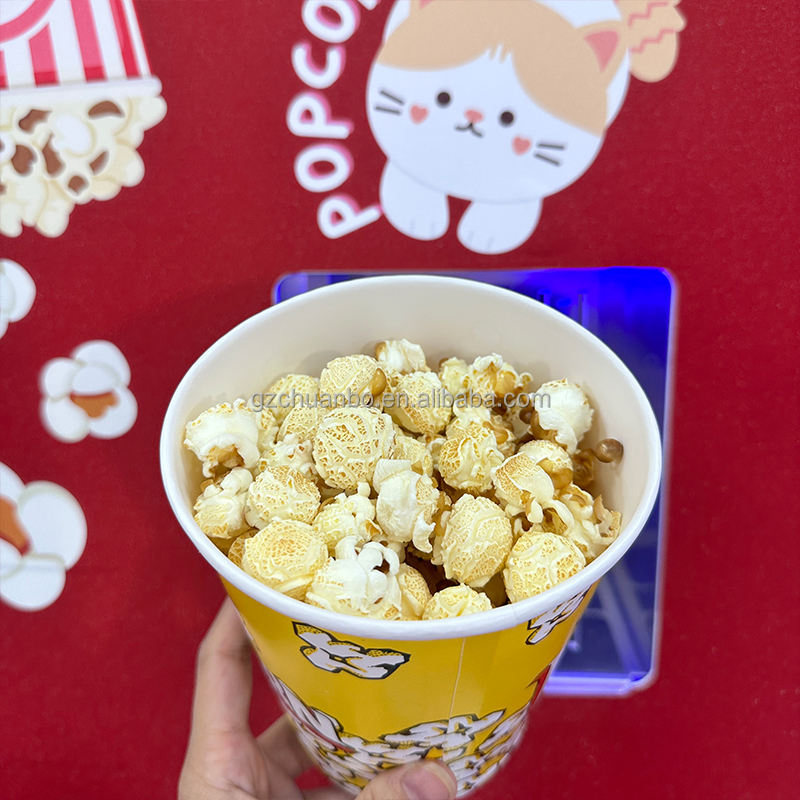 Intelligent Sweet Popcorn Maker Full Automatic Popcorn Vending Machine