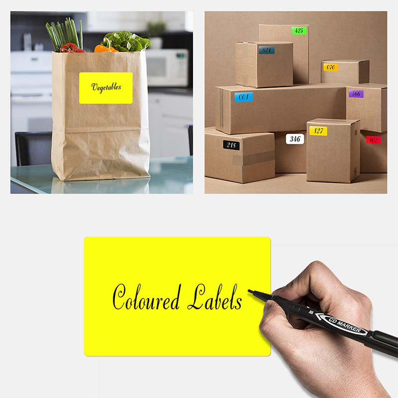 Printable Adhesive Labels for Custom Handwritten Document Marking