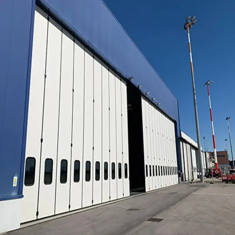 Automatic Electric Big Size Folding Shipyard Aircraft Hangar Door