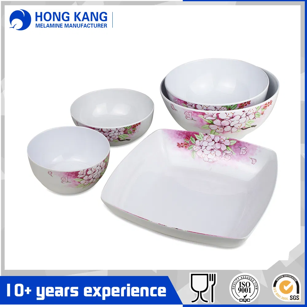 Plastic Melamine Dinnerware Set Plate