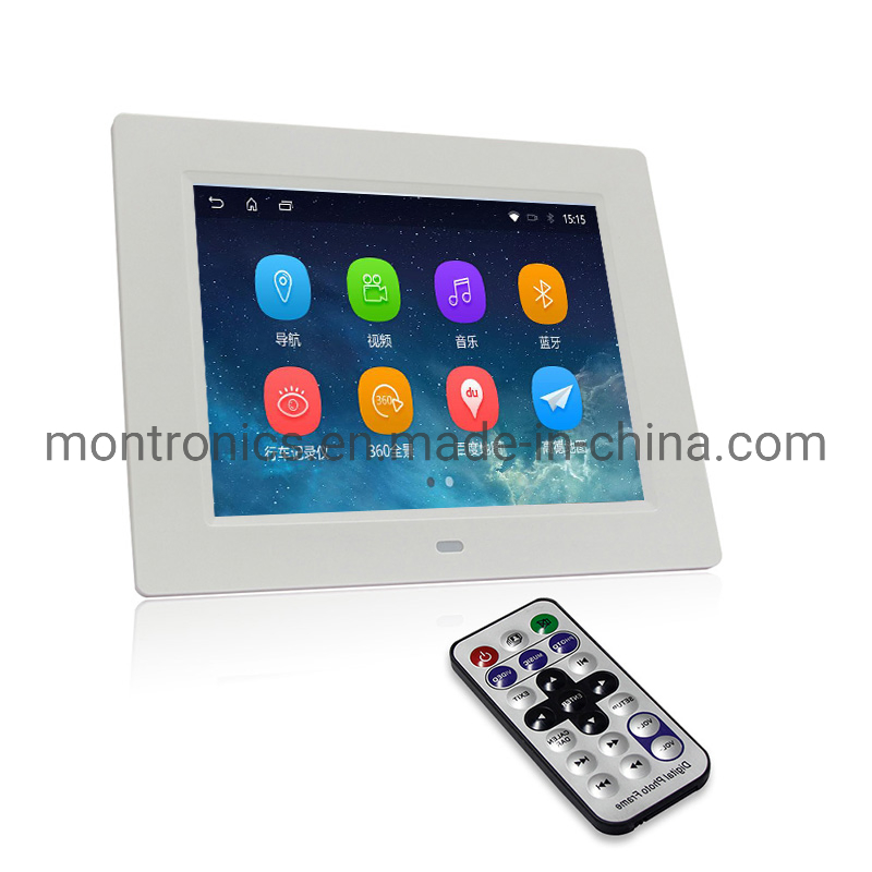 8-Inch Digital Photo Frame, USB, Looped Ad Player