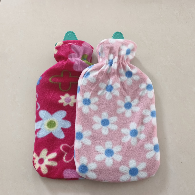Silicone Rubber Leakproof Cold Hot Water Bottle Bag Coat