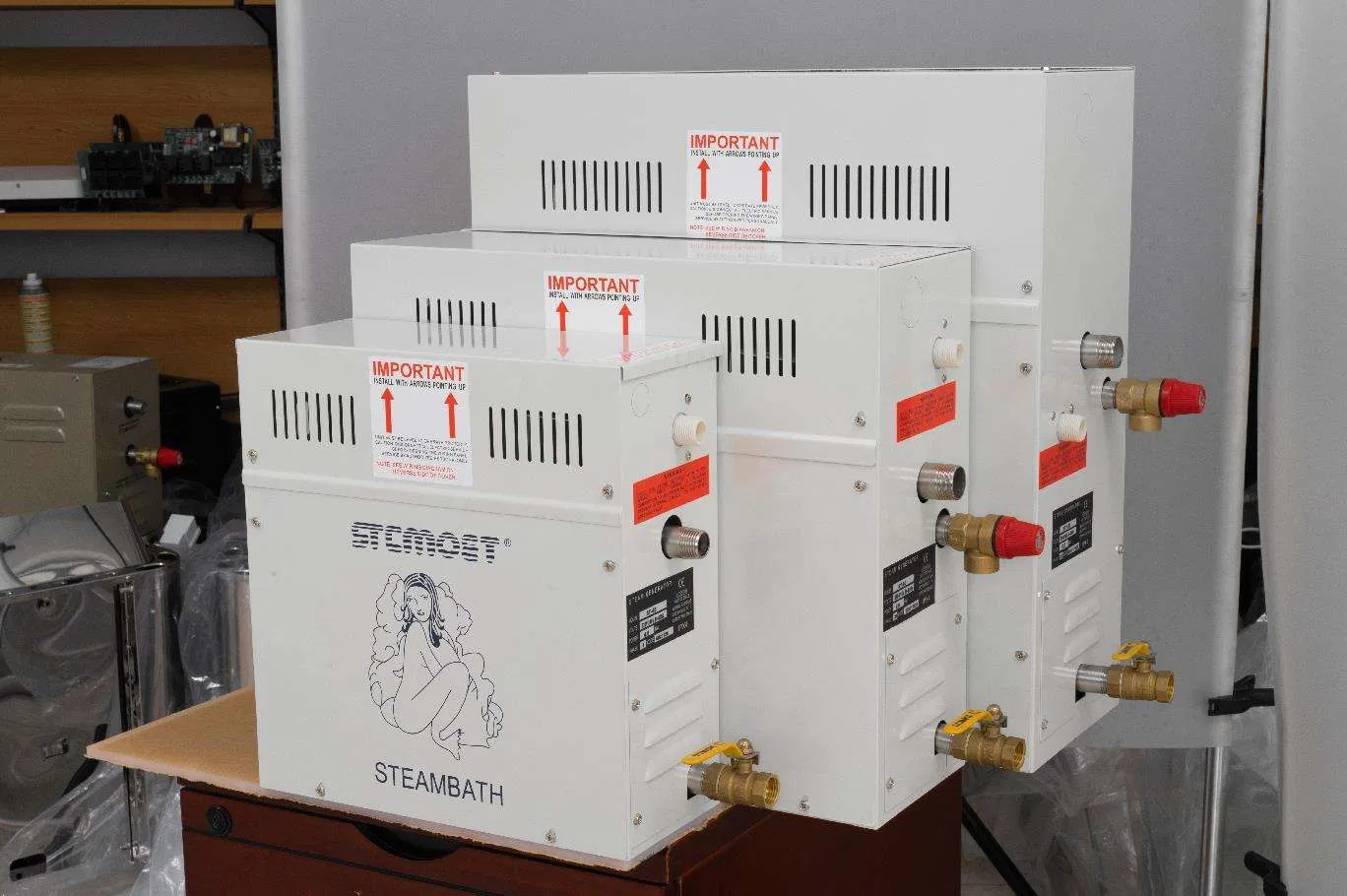 Stcmoet Source Factory Portable Commercial Use 12kw Turkish Sauna Electric Wet Steam Bath Shower SPA Generator for Steam Rooms