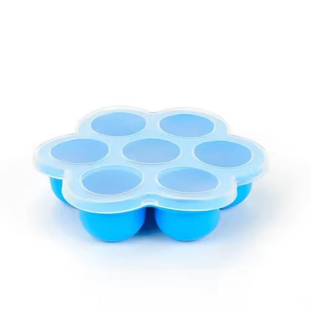 Hot Sale Multifunction Cooker Ice Cube Tray Accessories Baby Food Storage Container Silicone Storage Boxes
