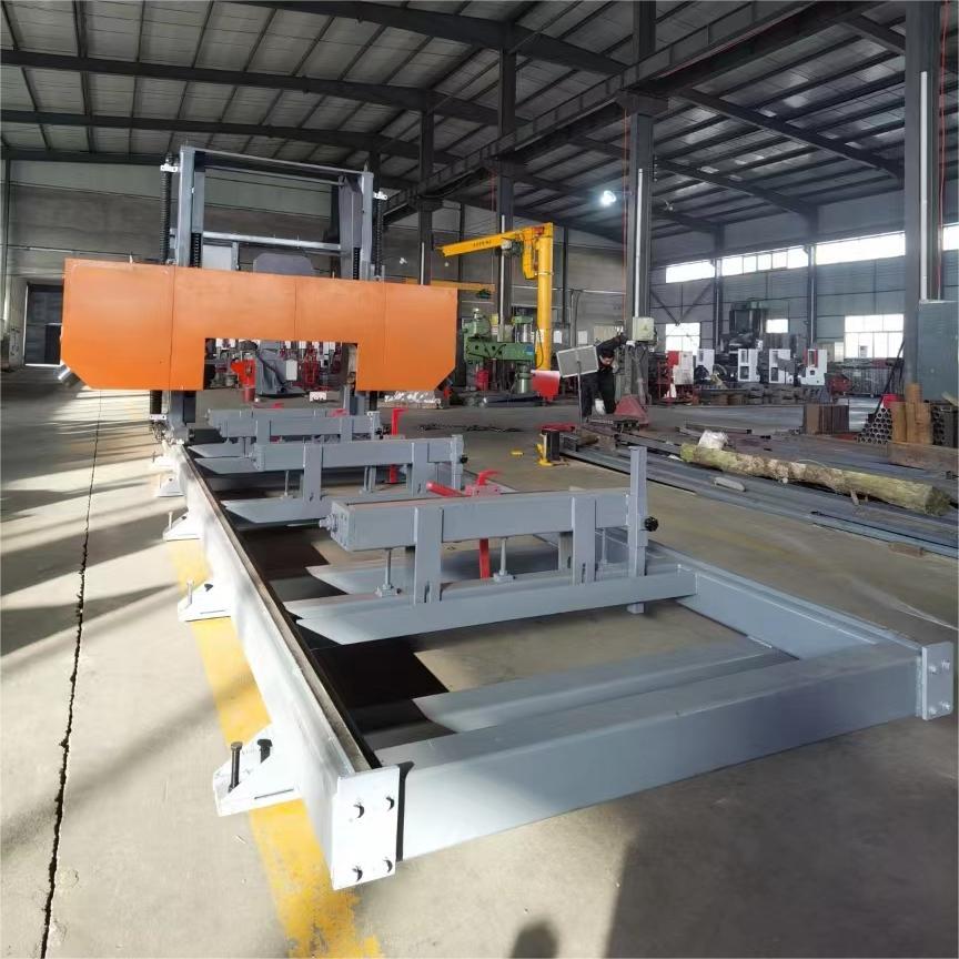 Ленточная пила автоматическая двойная лесопильная