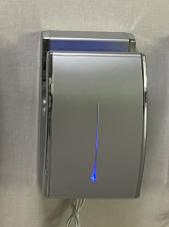 CE High Speed Brushless ABS White DC Motor Power Bathroom Mini Jet Hand Dryer