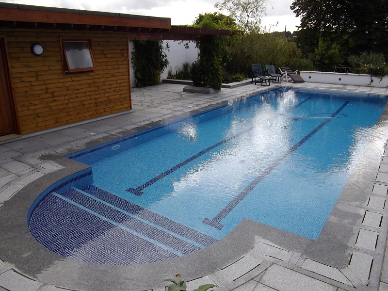 Popular Cheap Granite Pool Tiles for Swimming Pool Coping Stones