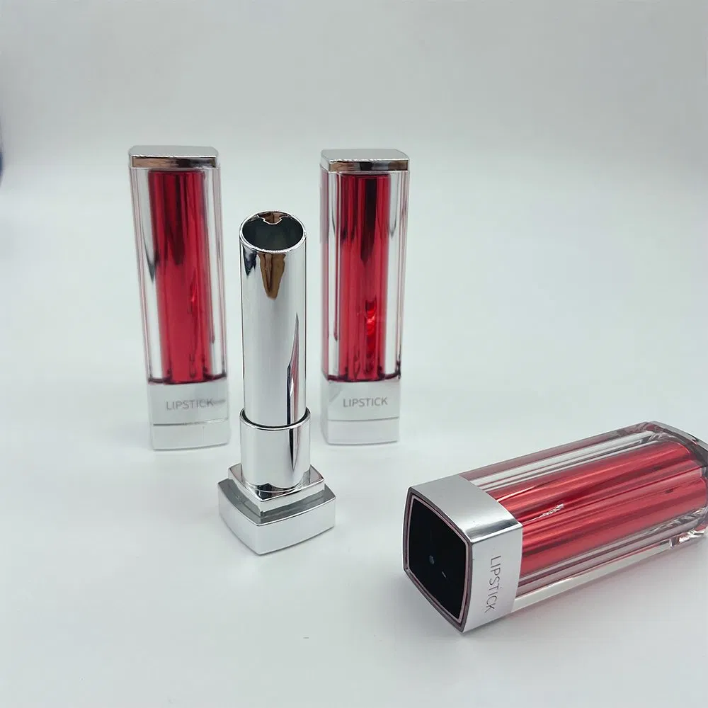 Popular Luxury Square Lipstick Case Manufacturer, Custom Lipstick Tube, Lip Balm Container