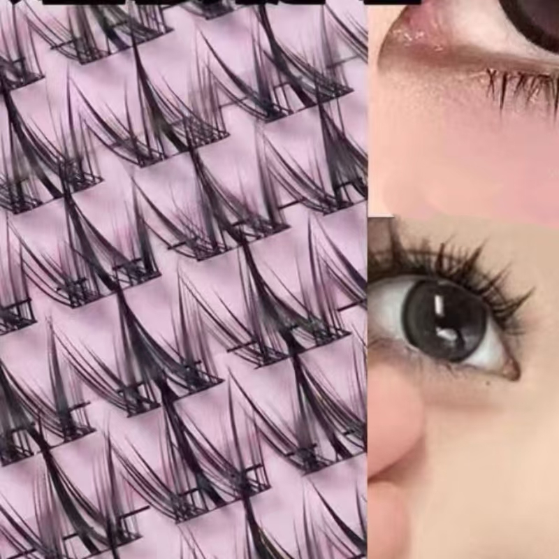 Charming Circular, Lengthy, Dynamic, and Thick Dog-Eyed False Eyelashes