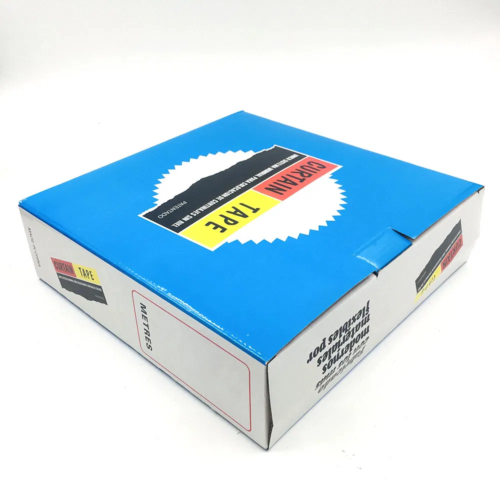 Factory Direct Selling Polyester Woven White Holes Curtain Tape for Curtain Decoration