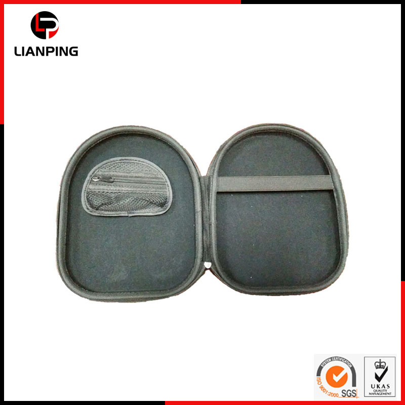 Чехол для наушников EVA ударопрочный с карманом