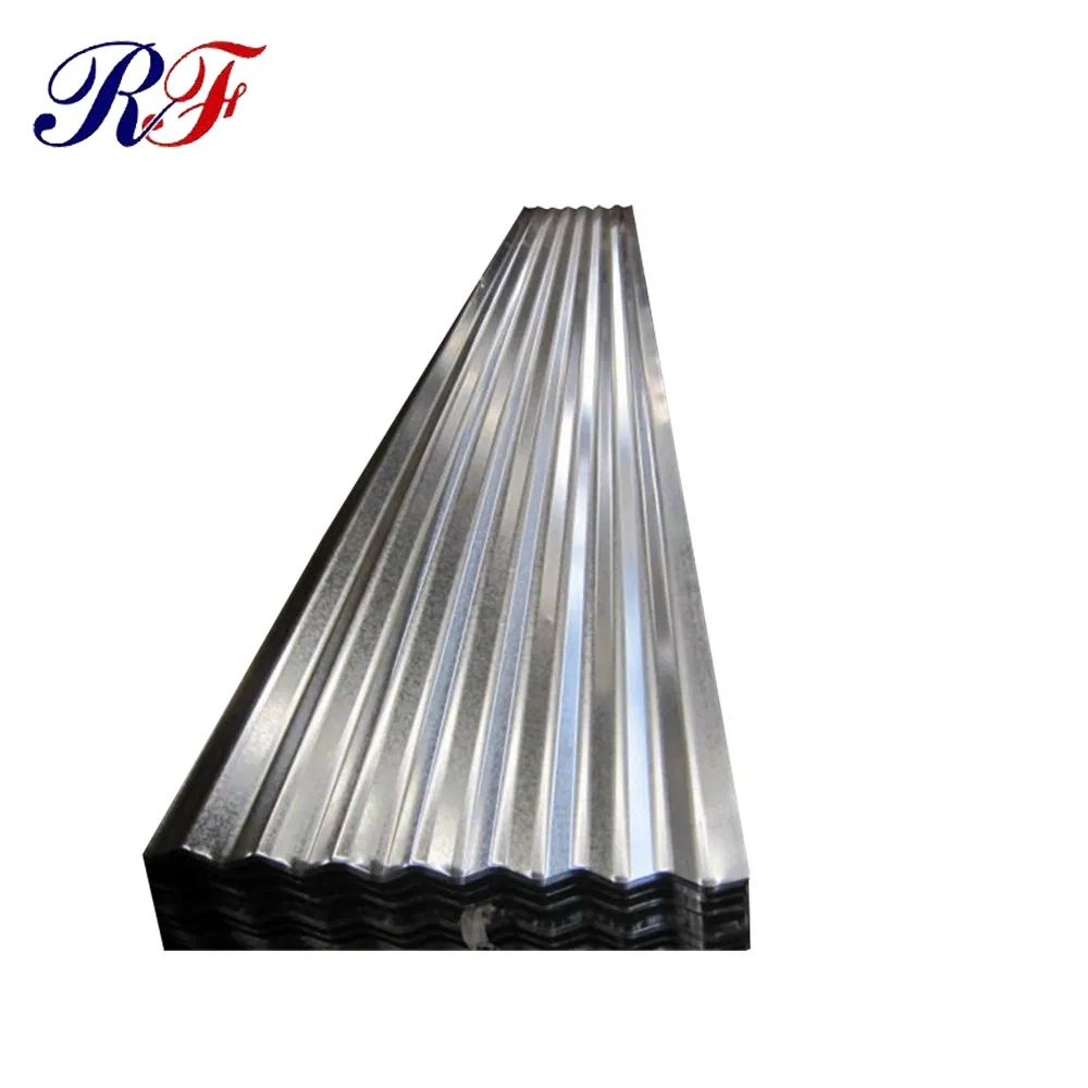 Color Coated Aluzinc Corrugated Steel Roofing Sheet