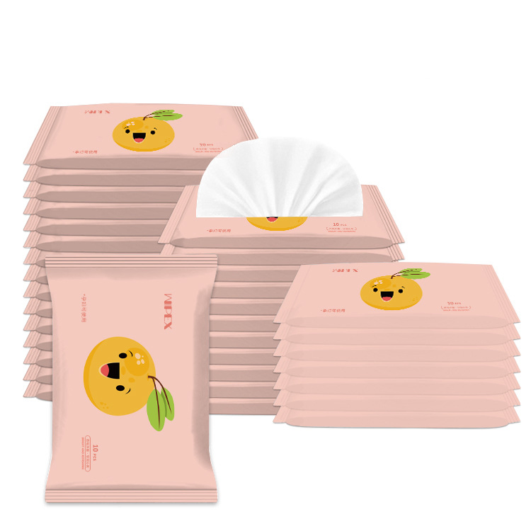 Private Label Best Organic Face Makeup Remover Cleansing Wet Wipes
