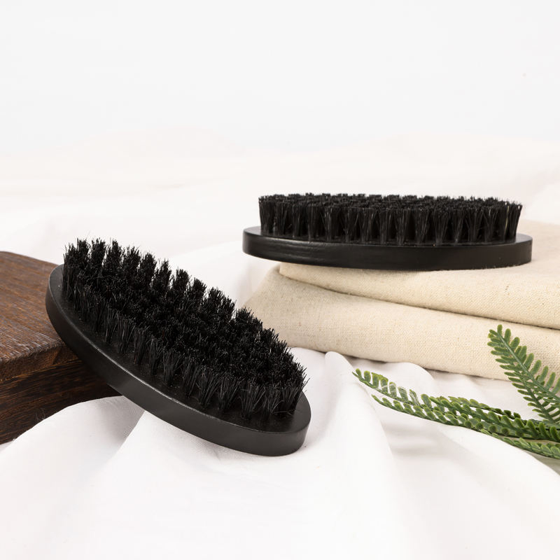 Customized Logo Eco-Friendly Boar Bristle Beard Brush