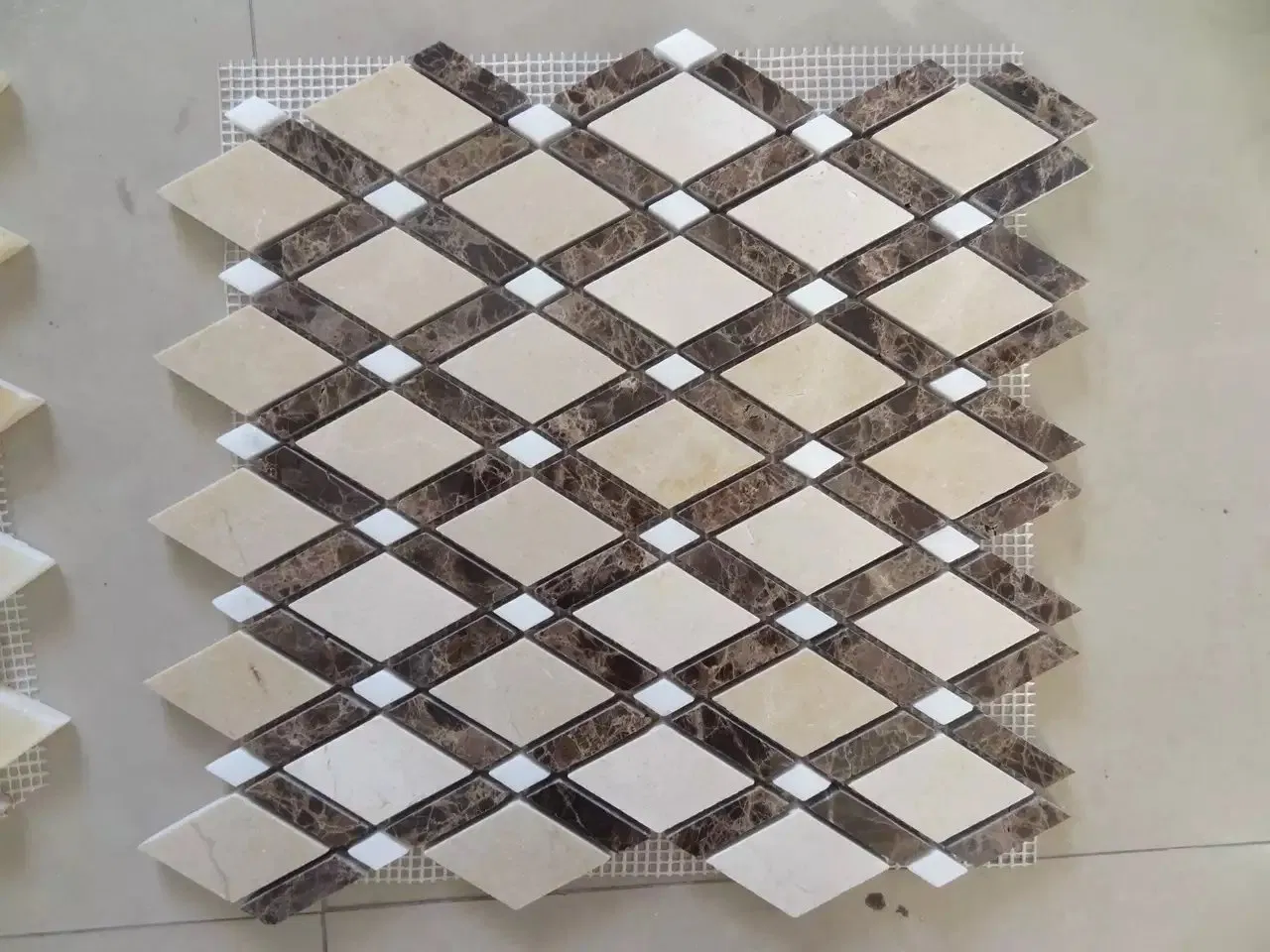Colorful Marble Mixed Mosaic / High Quality Wall & Floor Mosaic Tiles