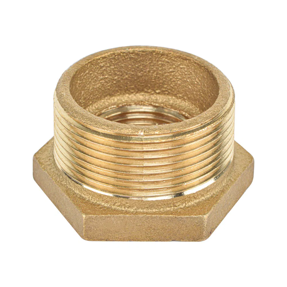 NPT Thread Forged Brass Brass Bush Pipe Fittings