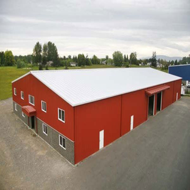 Prefabricated High Quality Industrial S355 Metal House Building Galvanized Steel Structure Construction Cheap Building Corrosion Resisting Workshop