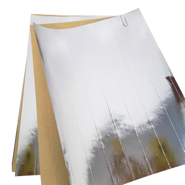 Aluminum Coated Foil with Kraft Paper Facing for Building Reinforcement Aluminum