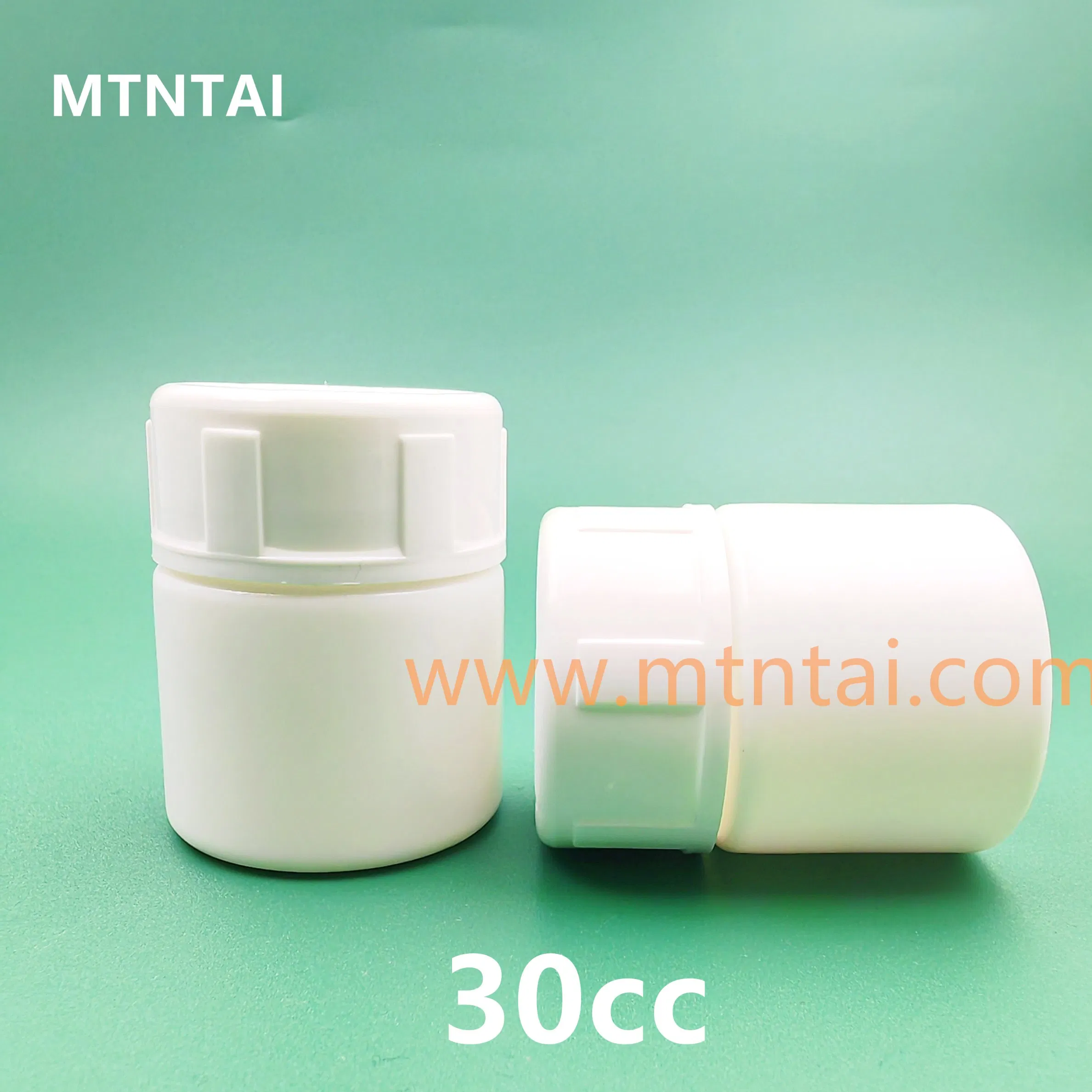 Plastic Bottles 30ml HDPE with Pressure Spinning Cover/Pill Bottle 30ml