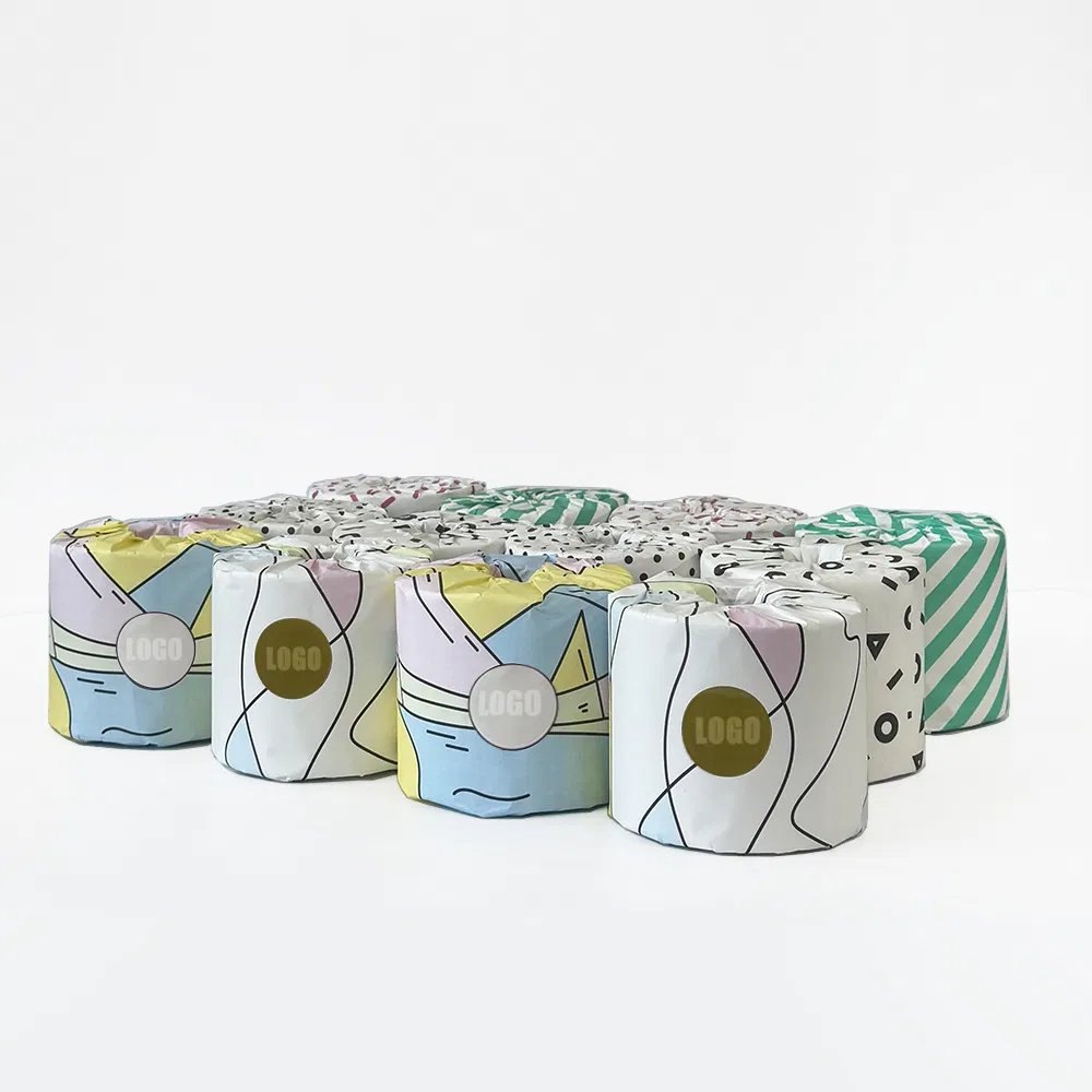 Eco-Friendly 400 Sheets 16 GSM Bamboo Soft Healthy Toilet Tissue Paper for Bathroom/Hotel/Homeeco Friendly