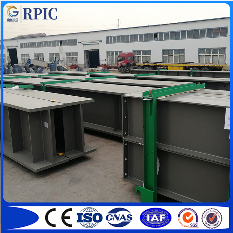 Light Welded Steel Column H Shape Steel Beam Q235B/Q345