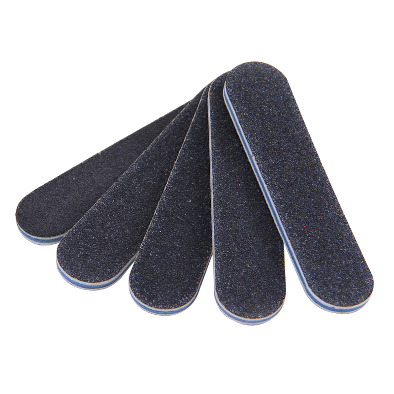 Free Sample Double Side Nail Buffer Nail Art Half Moon Manufacturer EVA Sponge Nail Files 120/180